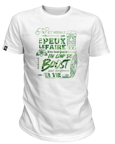 Tout est possible - teeshirt homme fabriqué en France