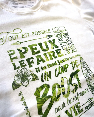 Tout est possible - teeshirt homme fabriqué en France