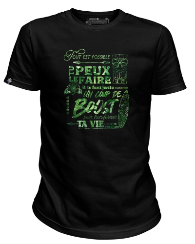 Tout est possible - teeshirt homme fabriqué en France